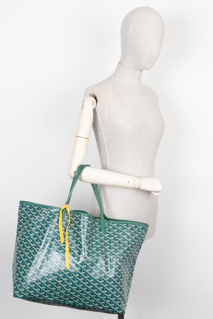 GOYARD Saint Louis GM Goyardine Green