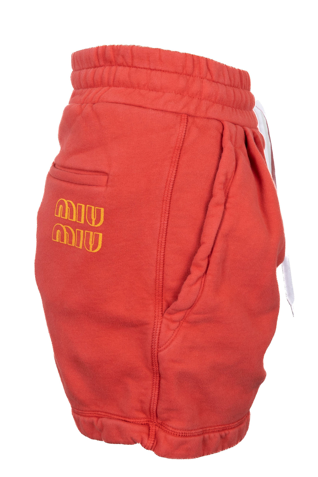 MIUMIU Shorts Jersey Cotton Red