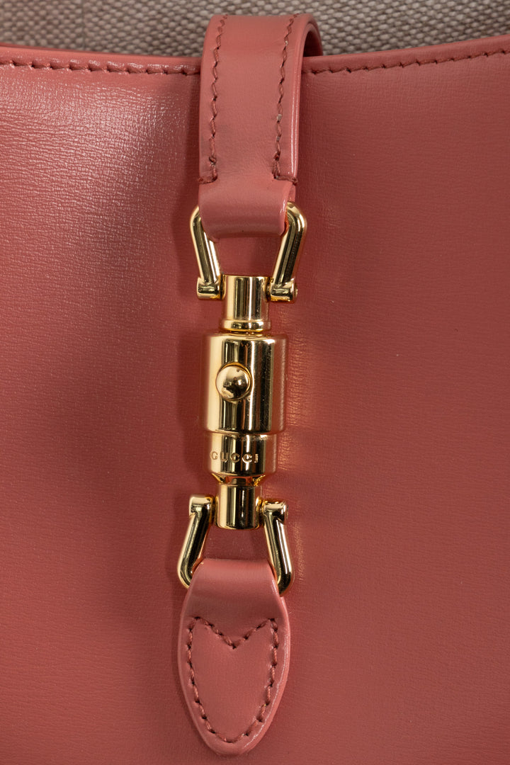 GUCCI Mini Jackie 1961 Leather Pink