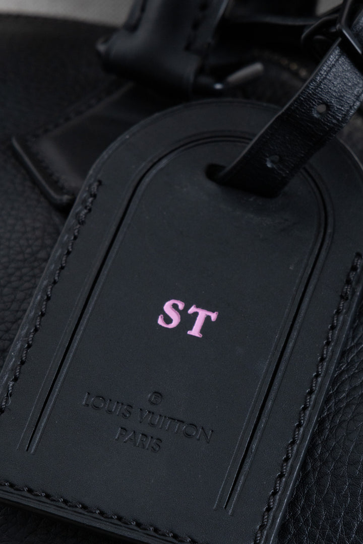 LOUIS VUITTON Speedy P9 Bandouliere 30 Leather Ultra Black