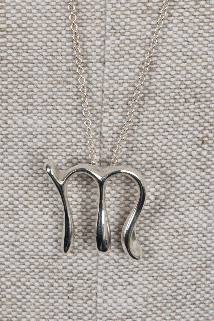 Collier TIFFANY&CO Alphabet M en argent