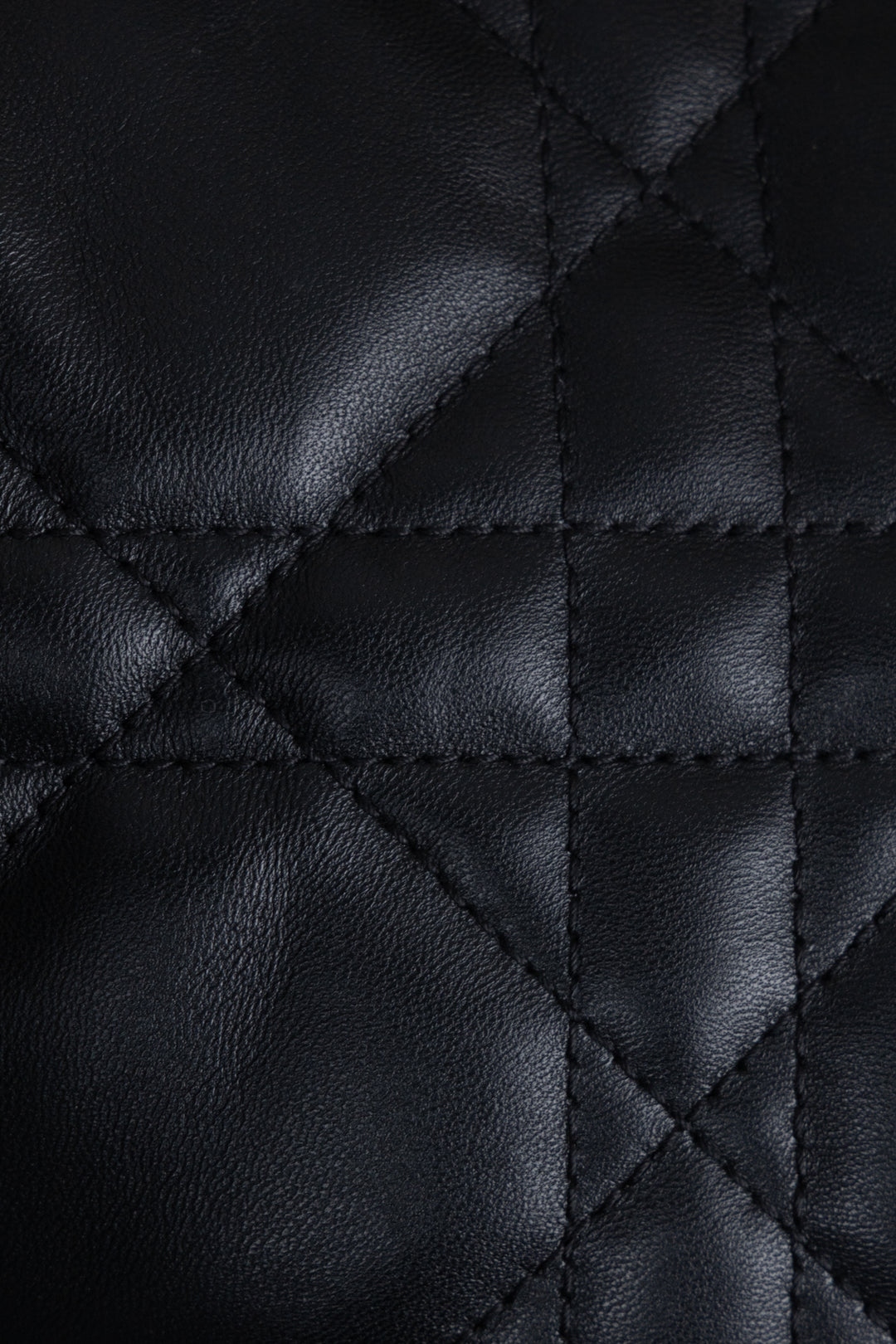 CHRISTIAN DIOR Small Vibe Hobo Bag Black White