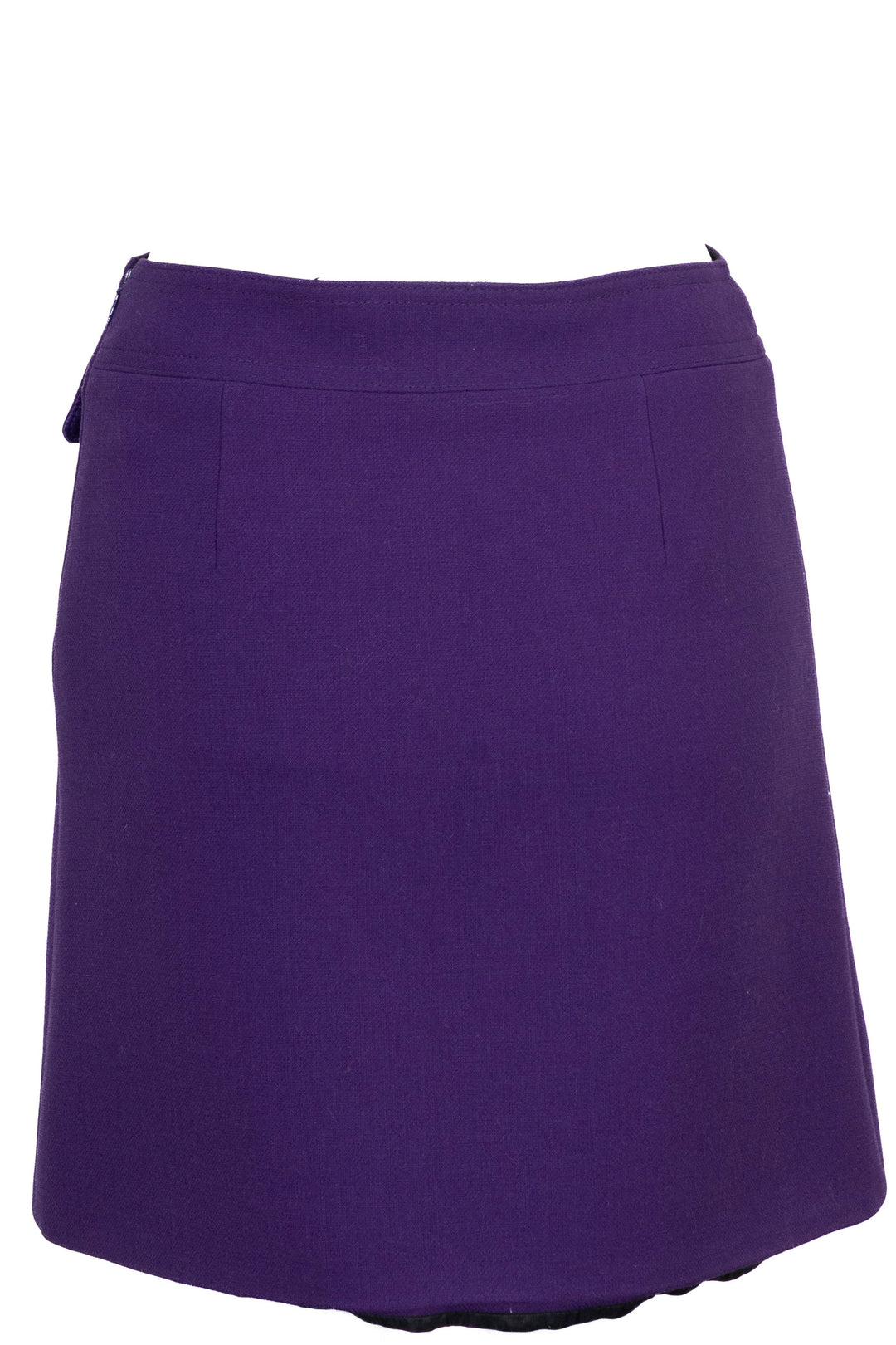 PRADA Pocket Detail Skirt Purple