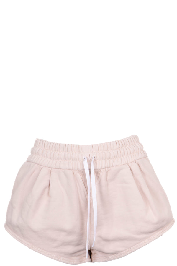 MIUMIU Shorts Jersey Cotton Cream