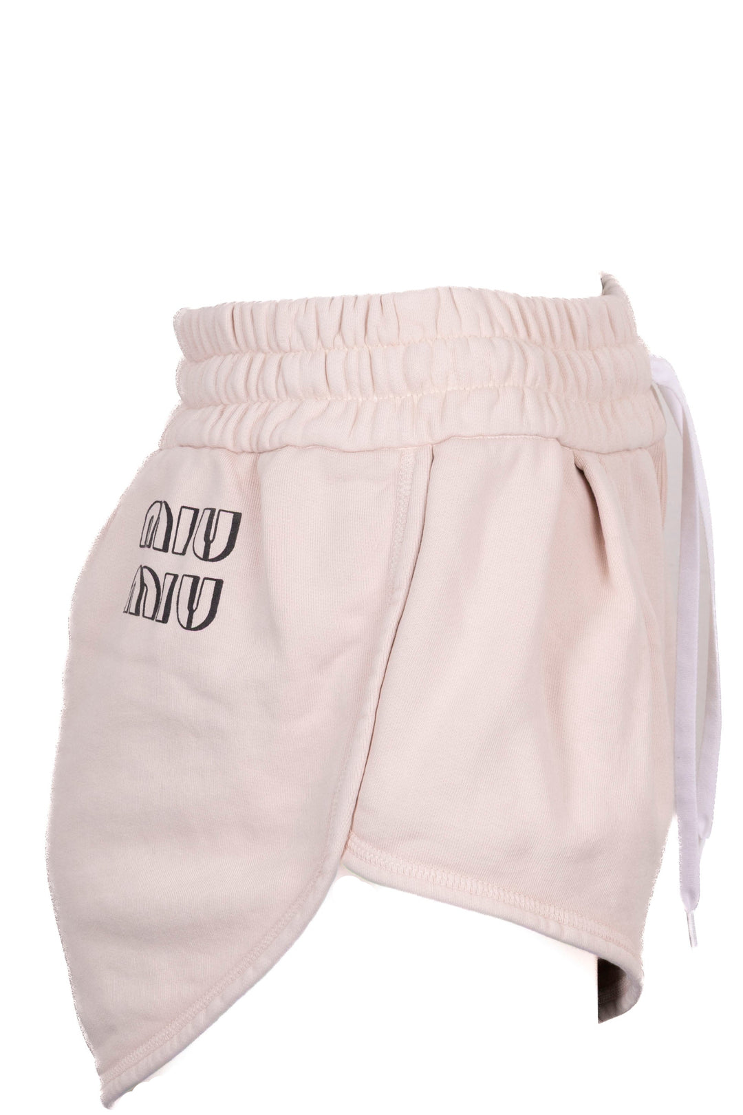 MIUMIU Shorts Jersey Cotton Cream