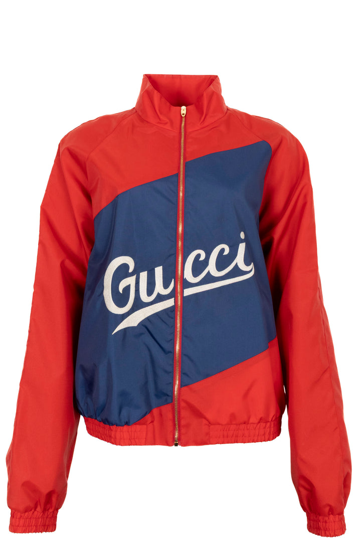 Veste coupe-vent GUCCI Logo rouge