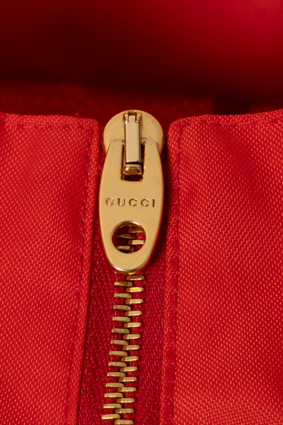 Veste coupe-vent GUCCI Logo rouge