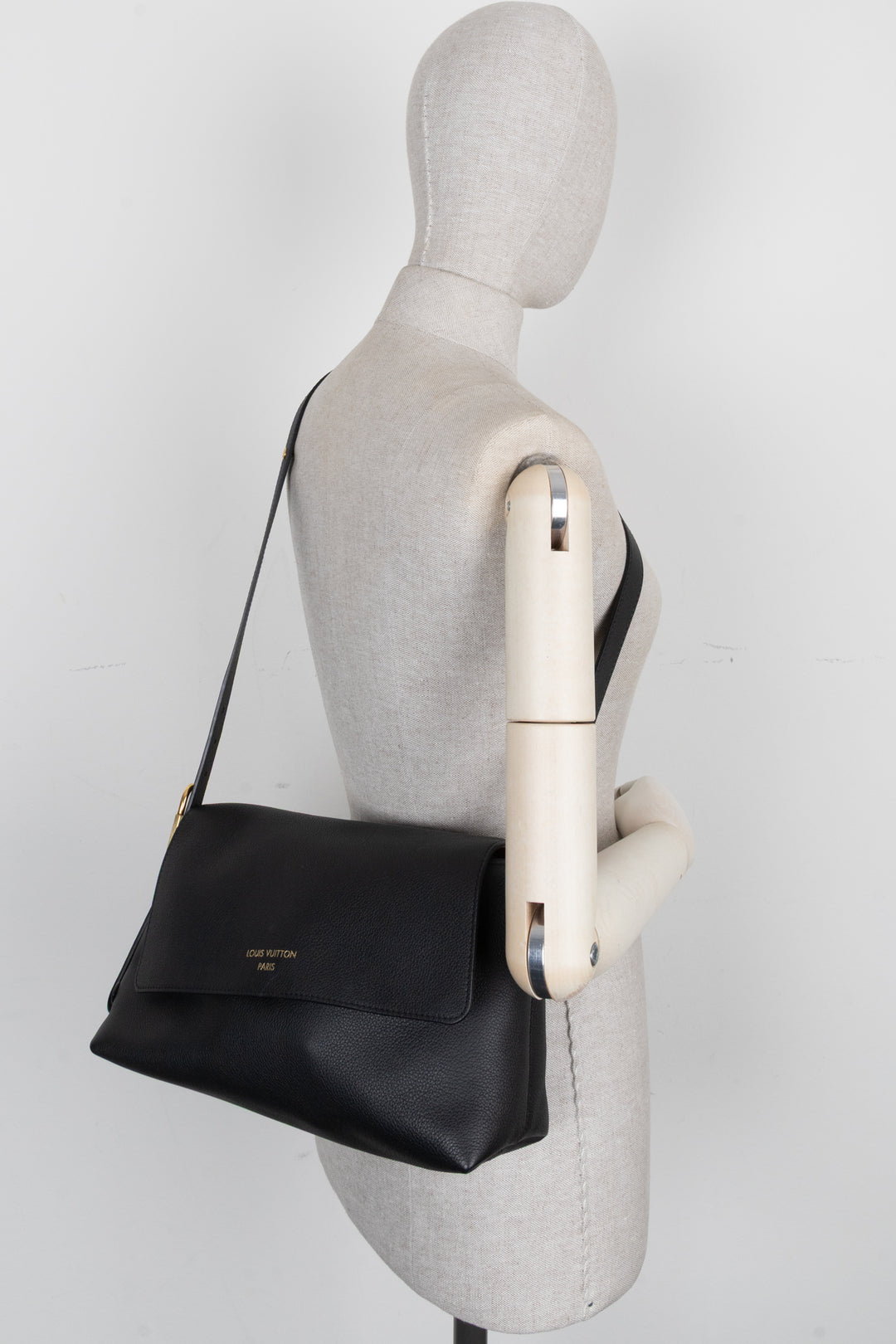 LOUIS VUITTON Low Key Messenger Bag Black