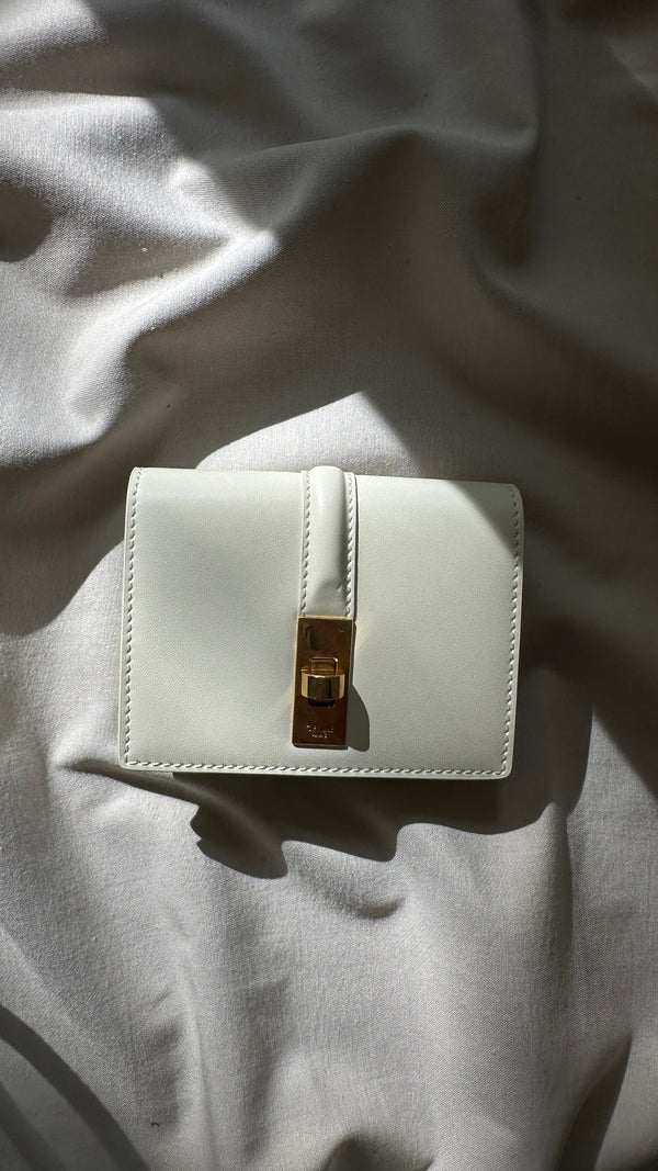 CELINE Small Wallet Ivory