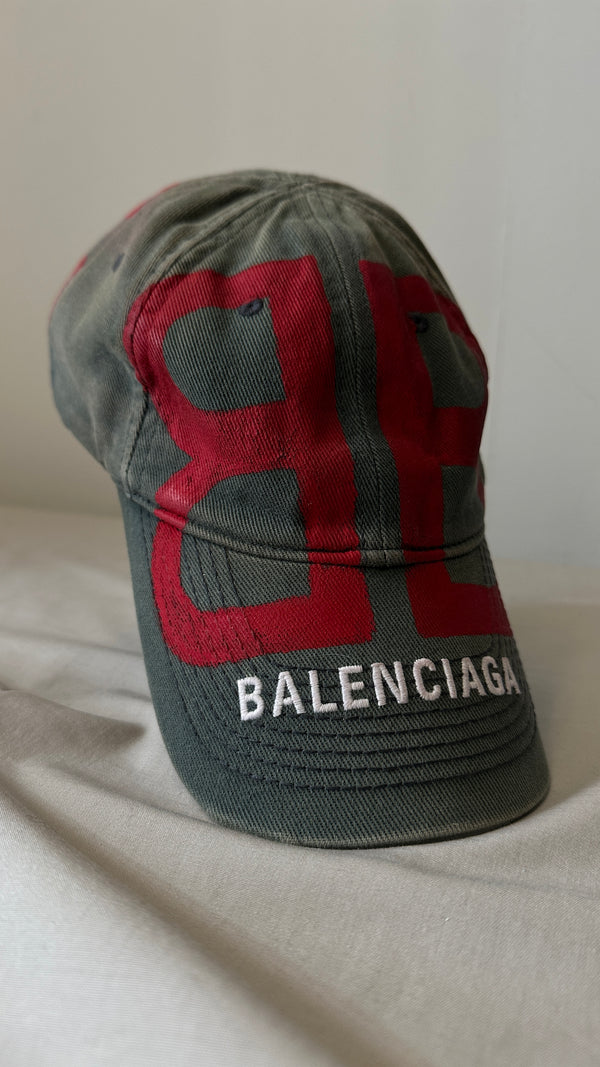 BALENCIAGA BB Paris Cap Denim