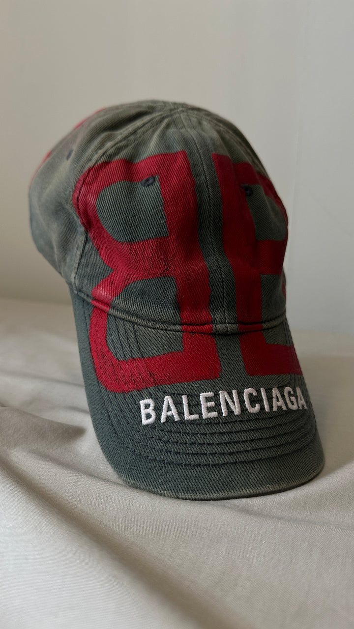 BALENCIAGA BB Paris Cap Denim