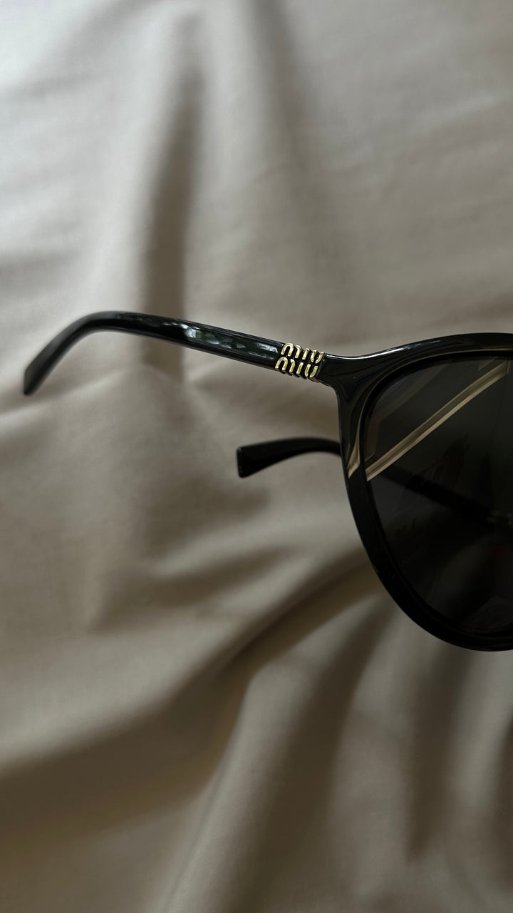 MIUMIU SMU A01 Sunglasses Black