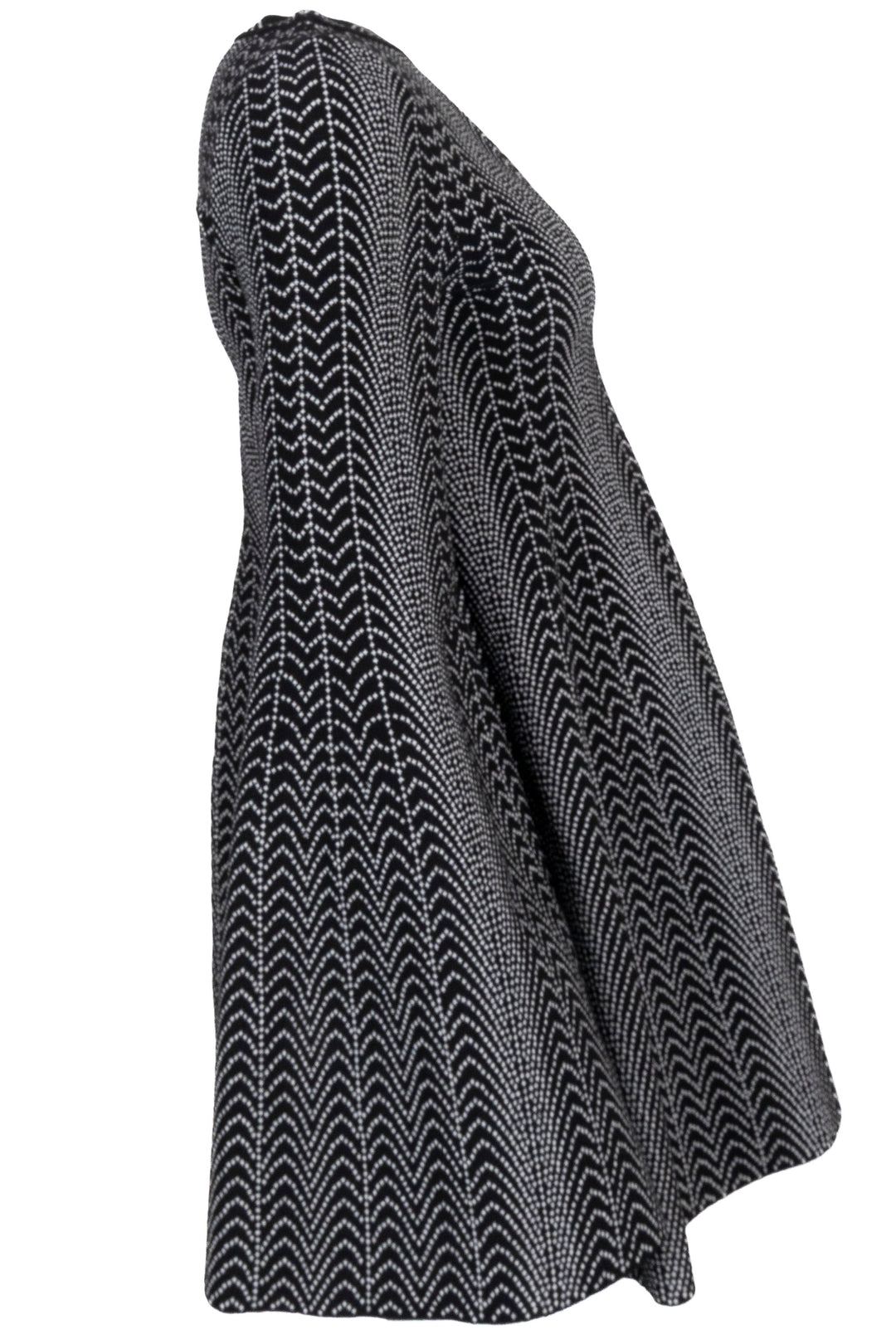 ALAÏA Flared Bell Sleeve Top Black