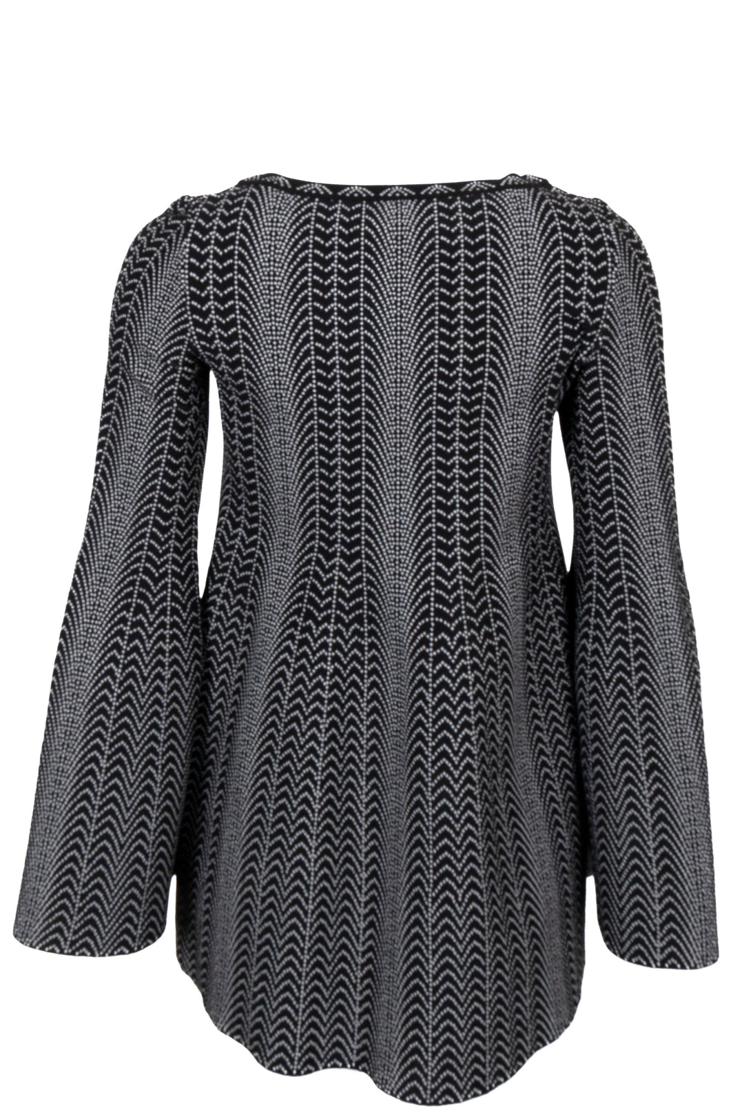 ALAÏA Flared Bell Sleeve Top Black