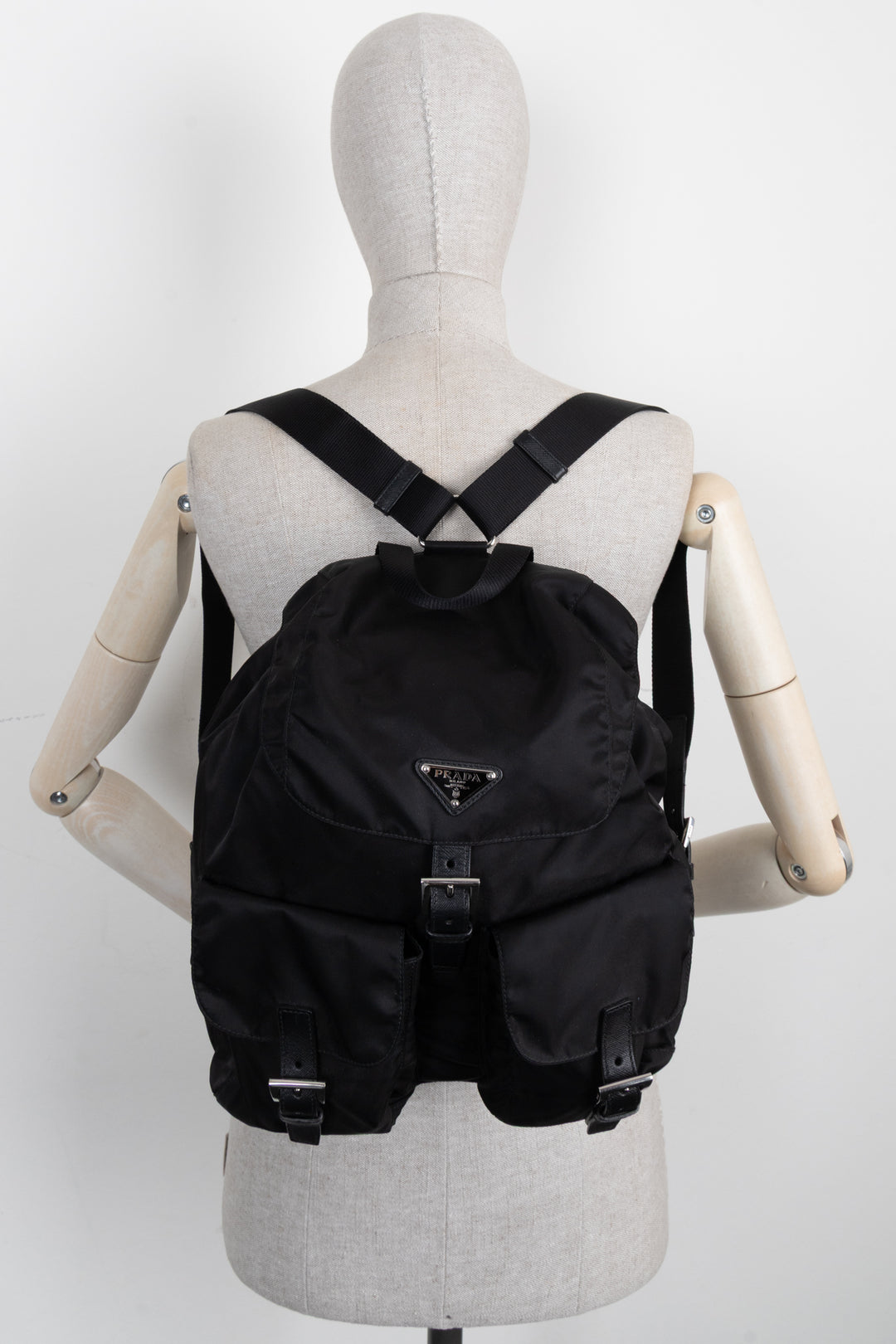 PRADA Re-Nylon Backpack Black