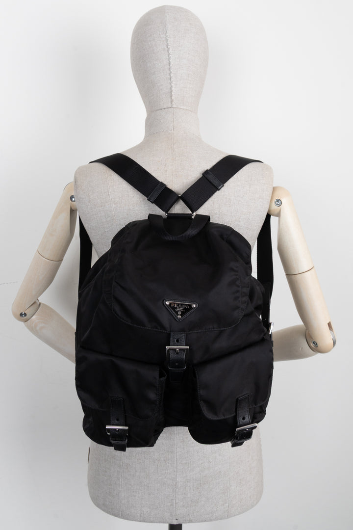 PRADA Re-Nylon Backpack Black
