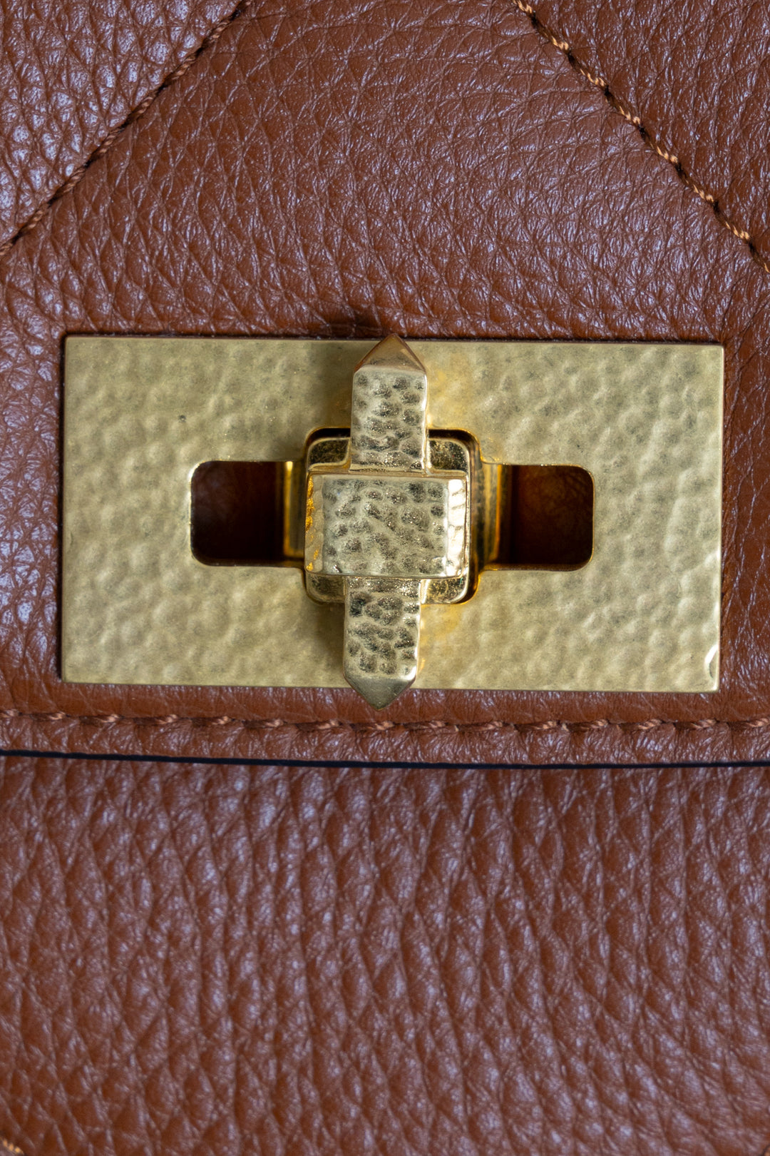 Sac à main VALENTINO Roman Stud marron