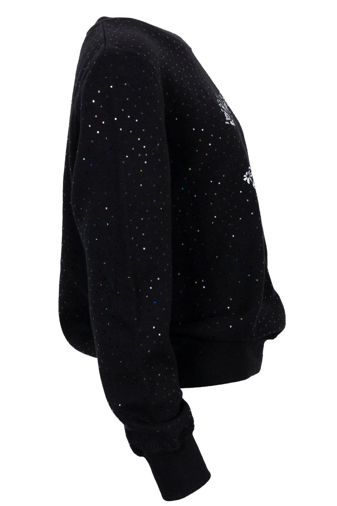 CHANEL Glitter Sweater Black