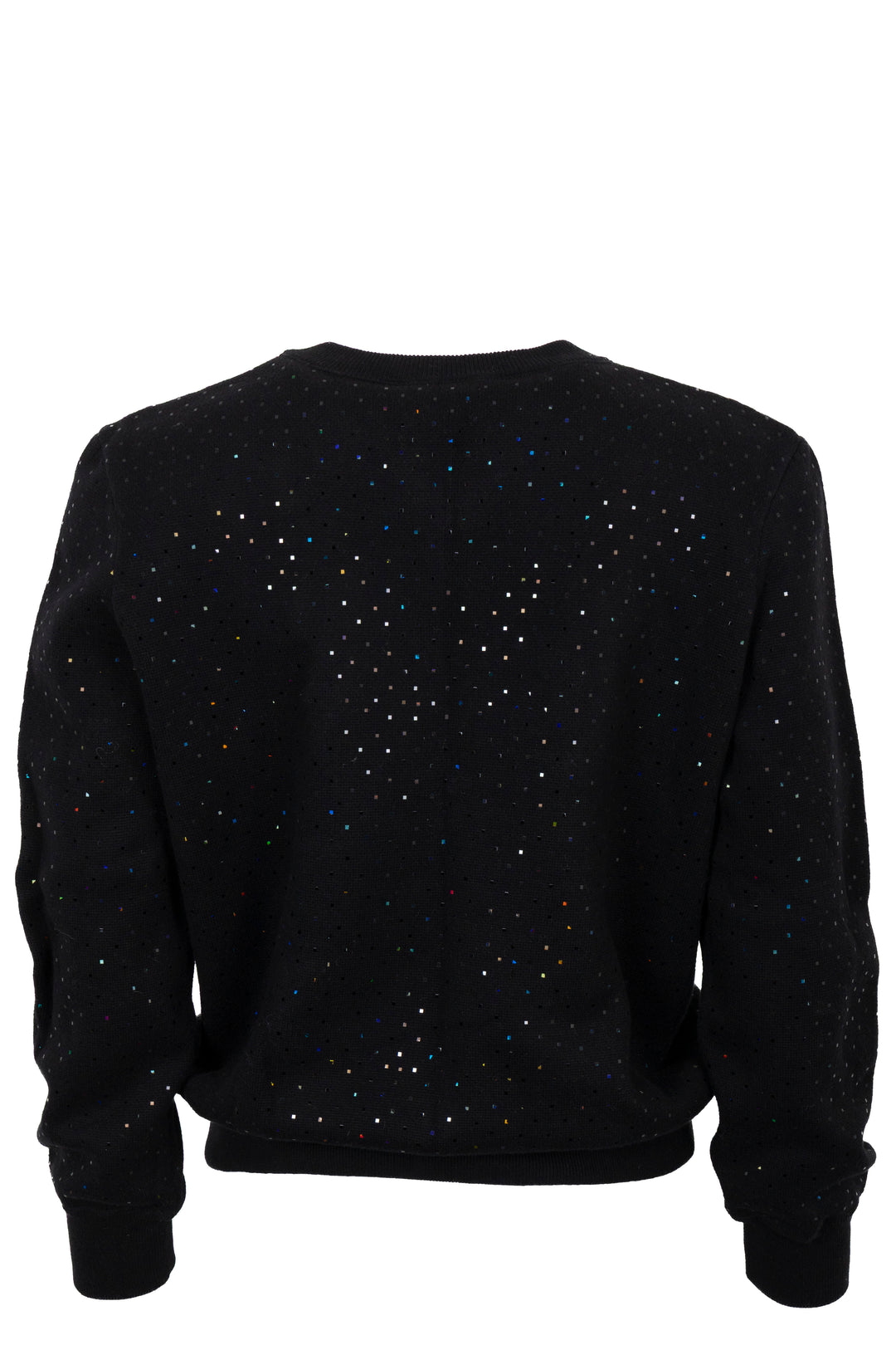 CHANEL Glitter Sweater Black