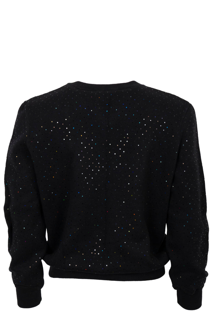 CHANEL Glitter Sweater Black