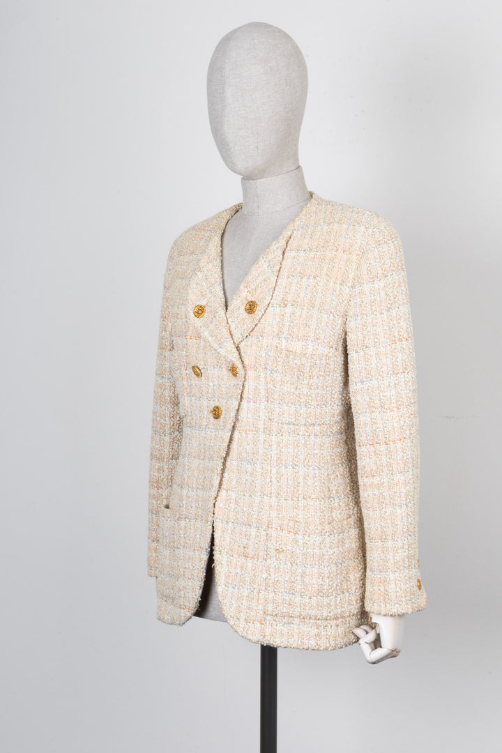 CHANEL Jacket Tweed Multicolor 94P