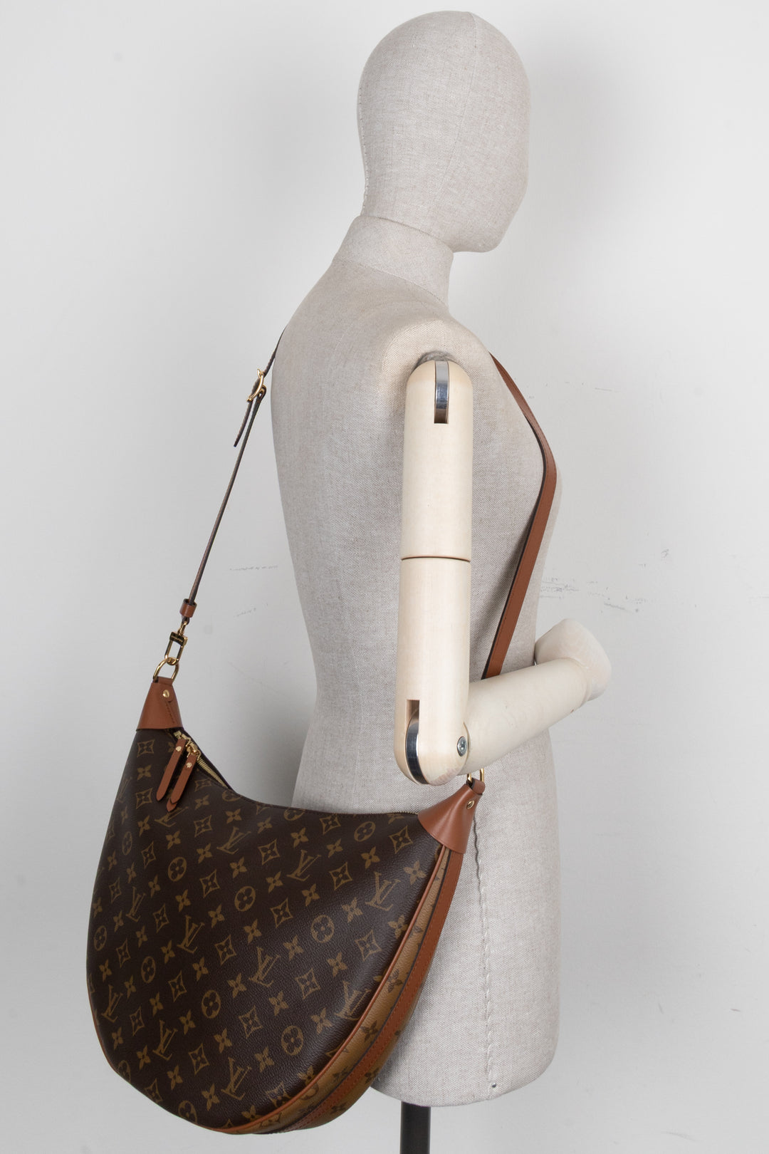 LOUIS VUITTON Loop Hobo Bag MNG Reverse
