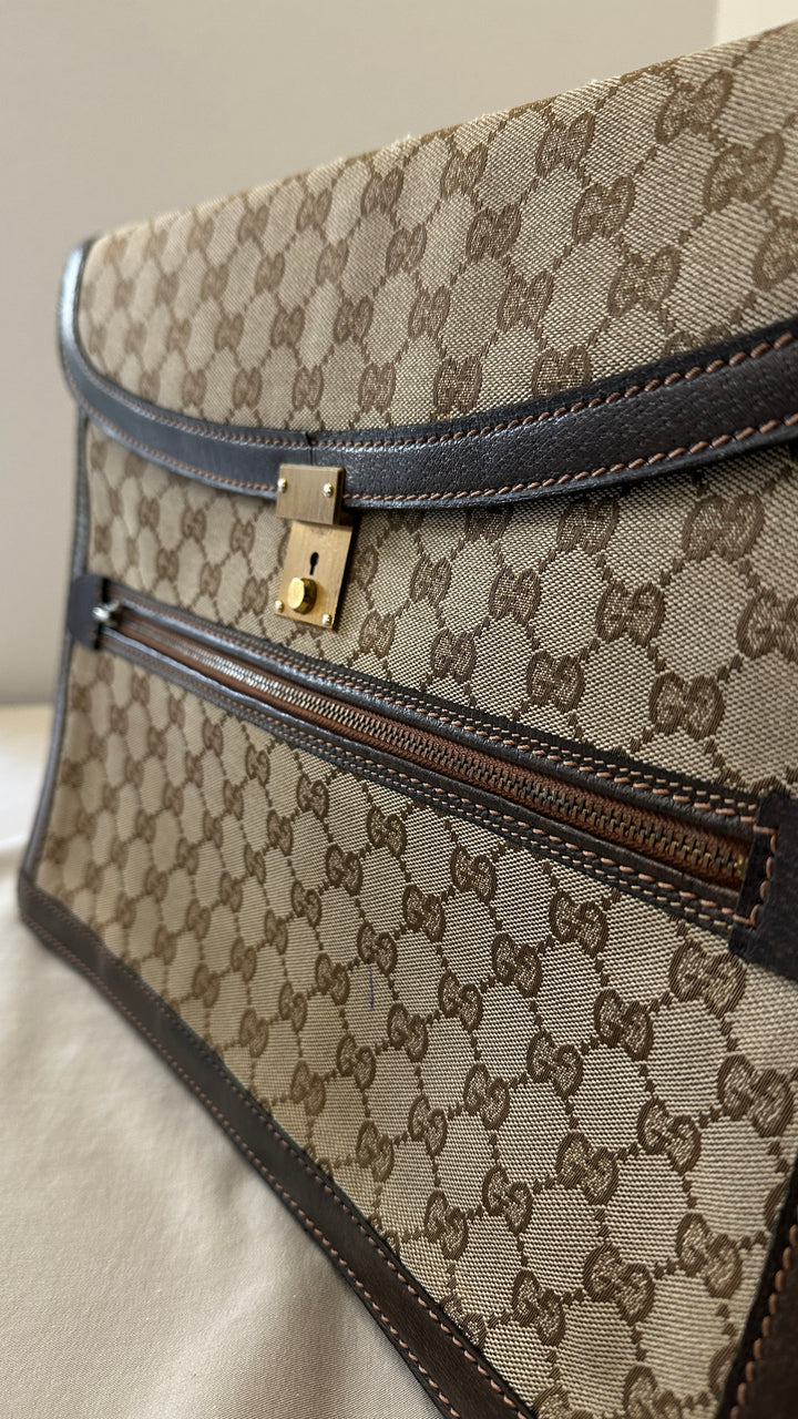 GUCCI Supreme Canvas Briefcase