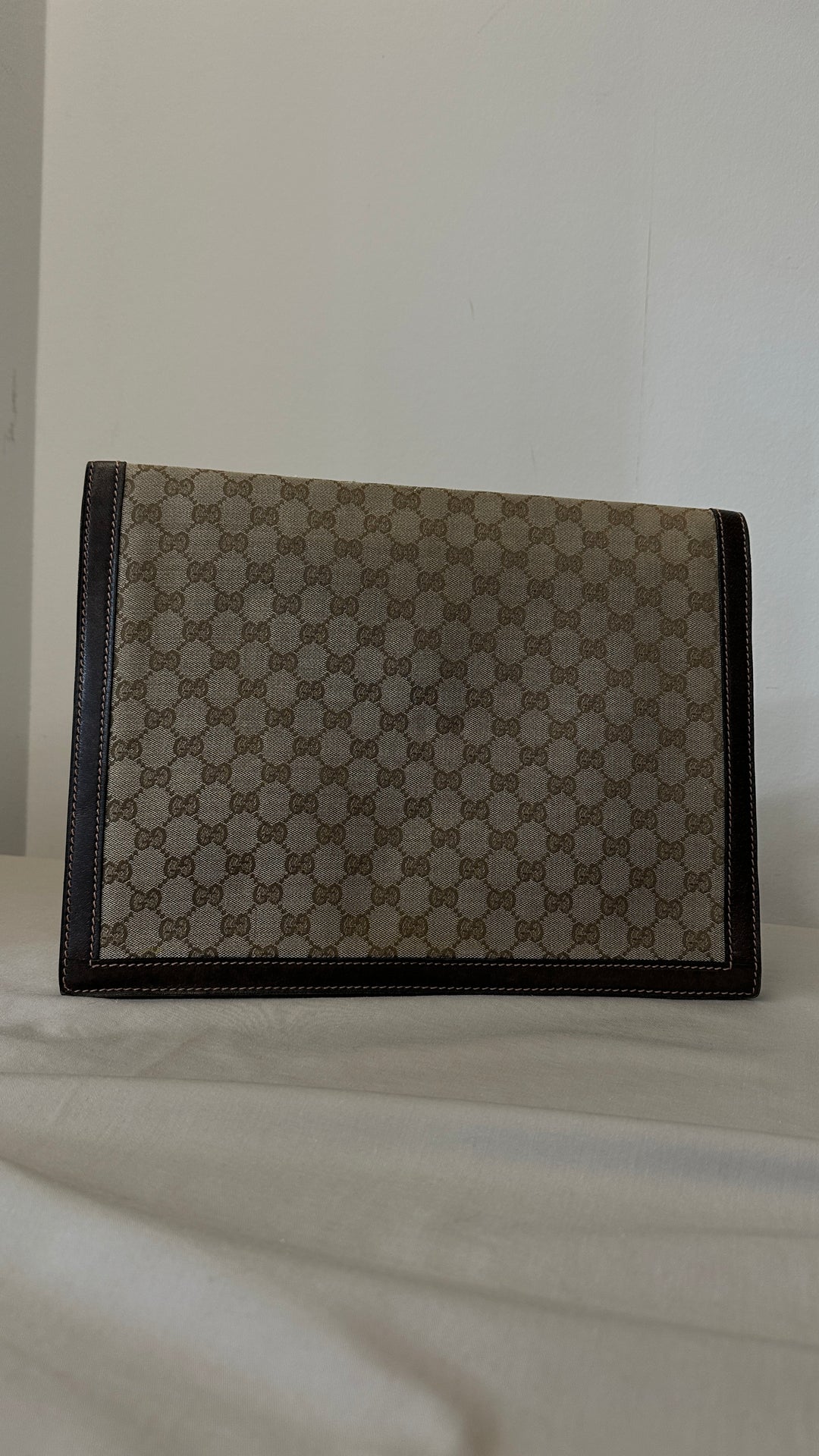GUCCI Supreme Canvas Briefcase