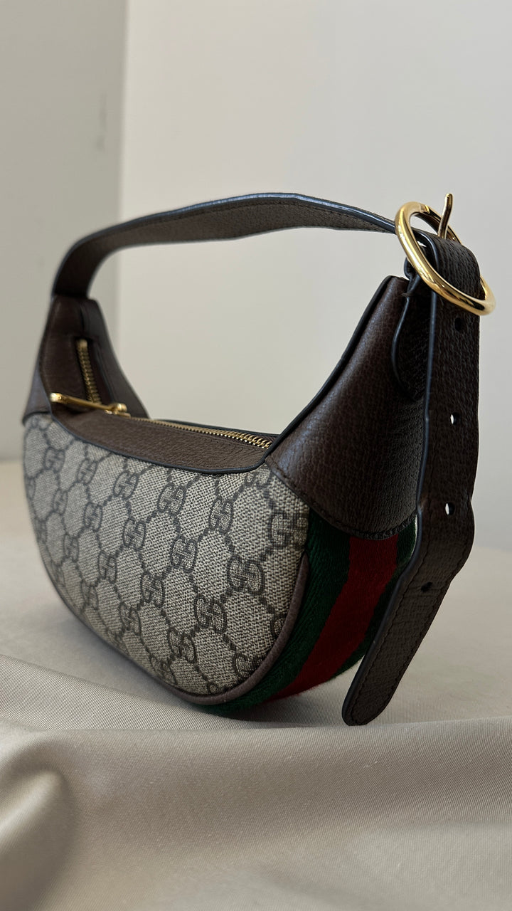 GUCCI Small Ophidia Shoulder Bag Canvas