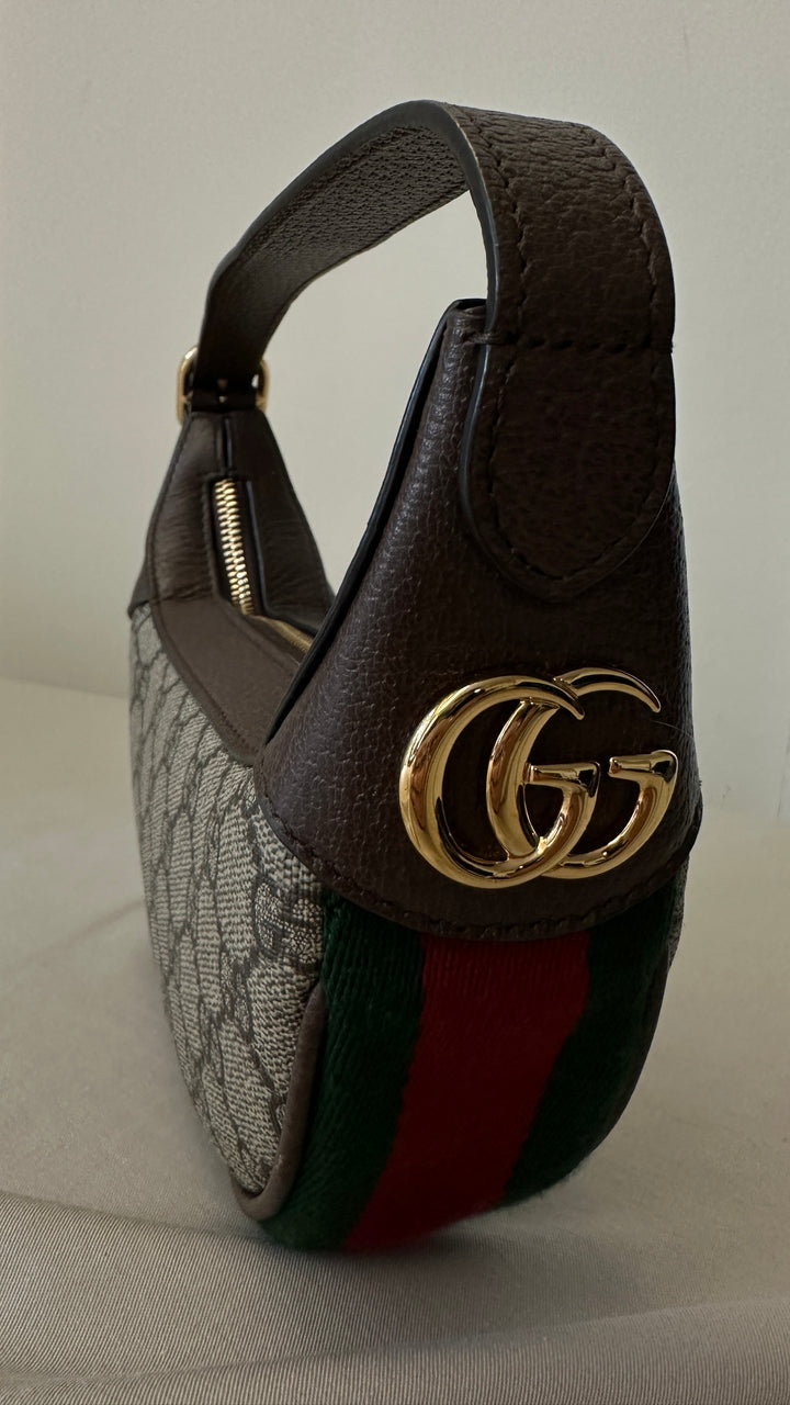 GUCCI Small Ophidia Shoulder Bag Canvas