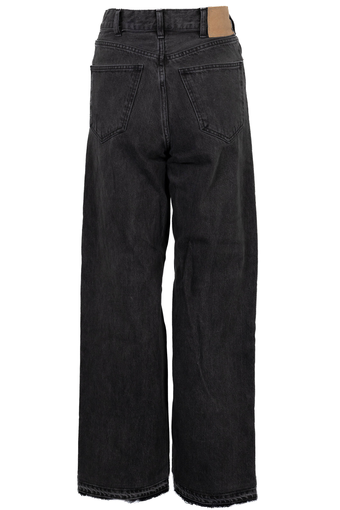 CELINE Wide Leg Pants Denim Black