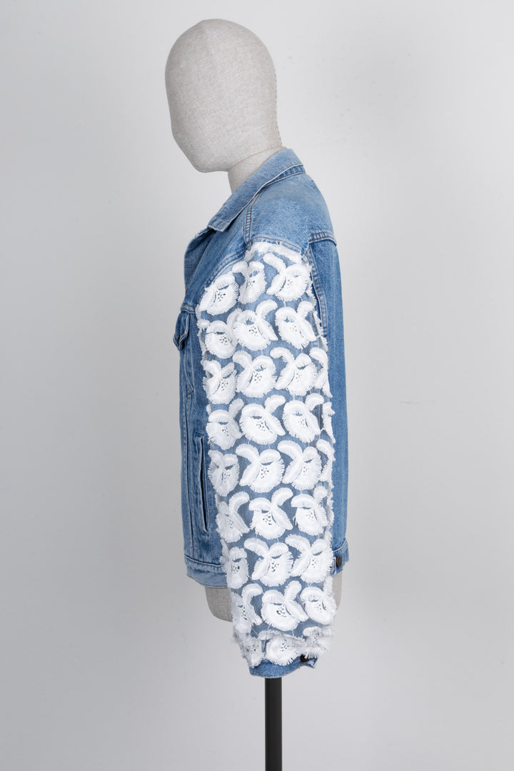 REAWAKE ATELIER Embroidery Denim Jacket