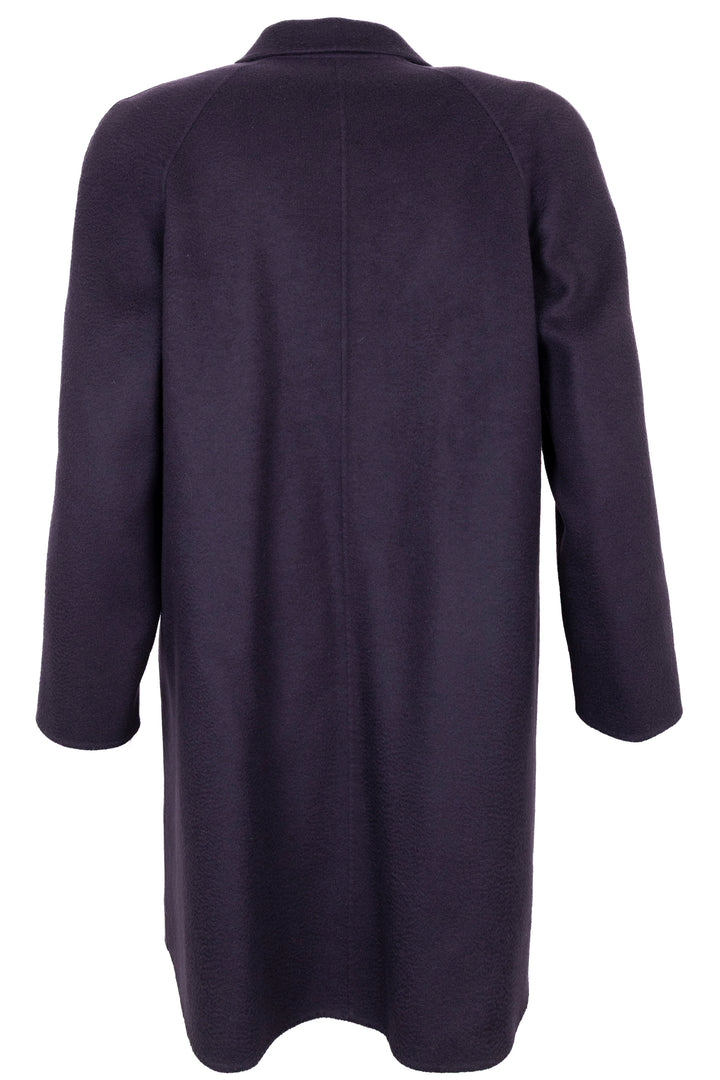 LORO PIANA Manteau Court Cachemire Violet