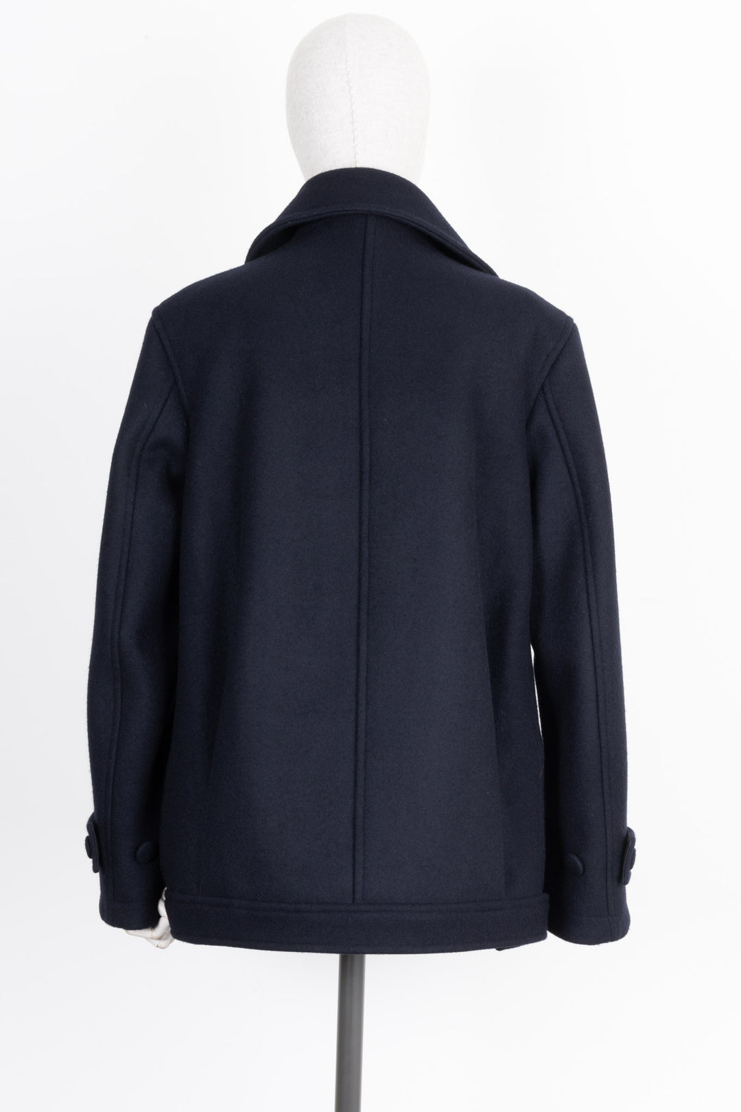 JIL SANDER Oversized Double Breasted Jacket Wool