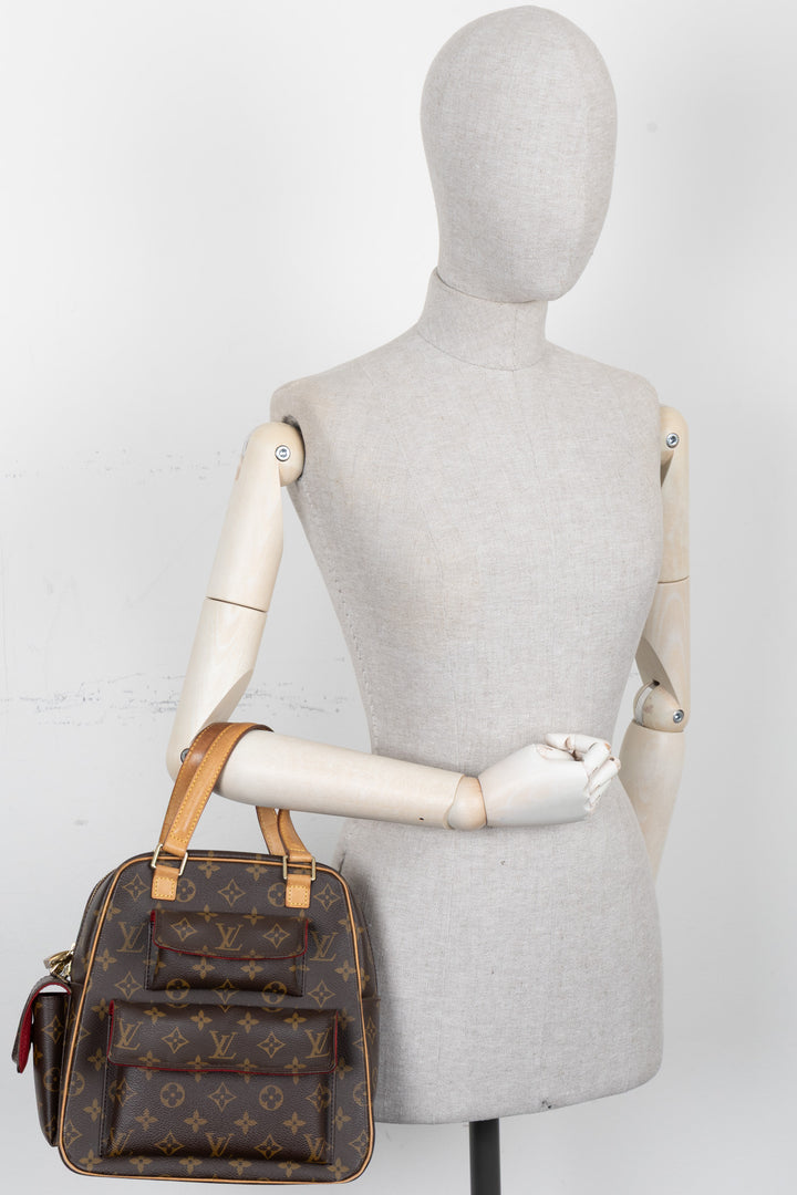 LOUIS VUITTON Sac Excentri Cité Toile MNG