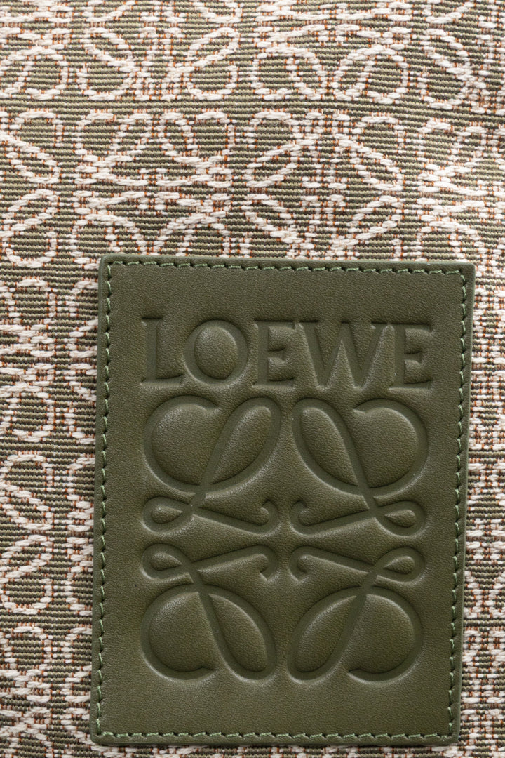 LOEWE Oblong Pouch Green