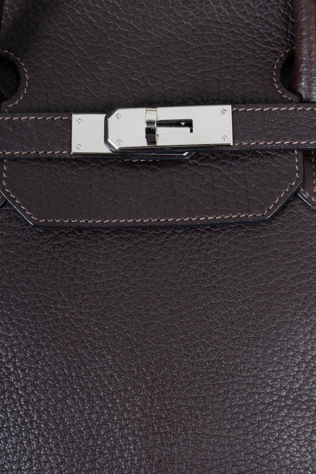 HERMÈS Birkin 40 Fjord Chocolate