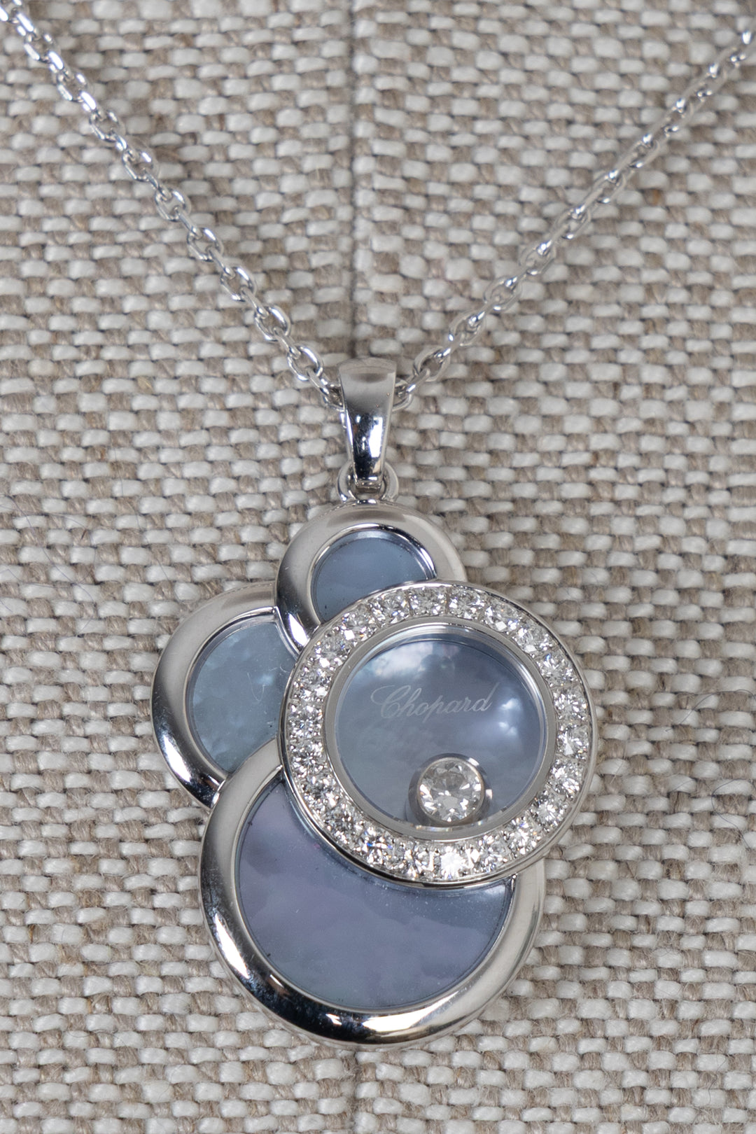 CHOPARD Happy Diamonds Happy Dreams Necklace White Gold