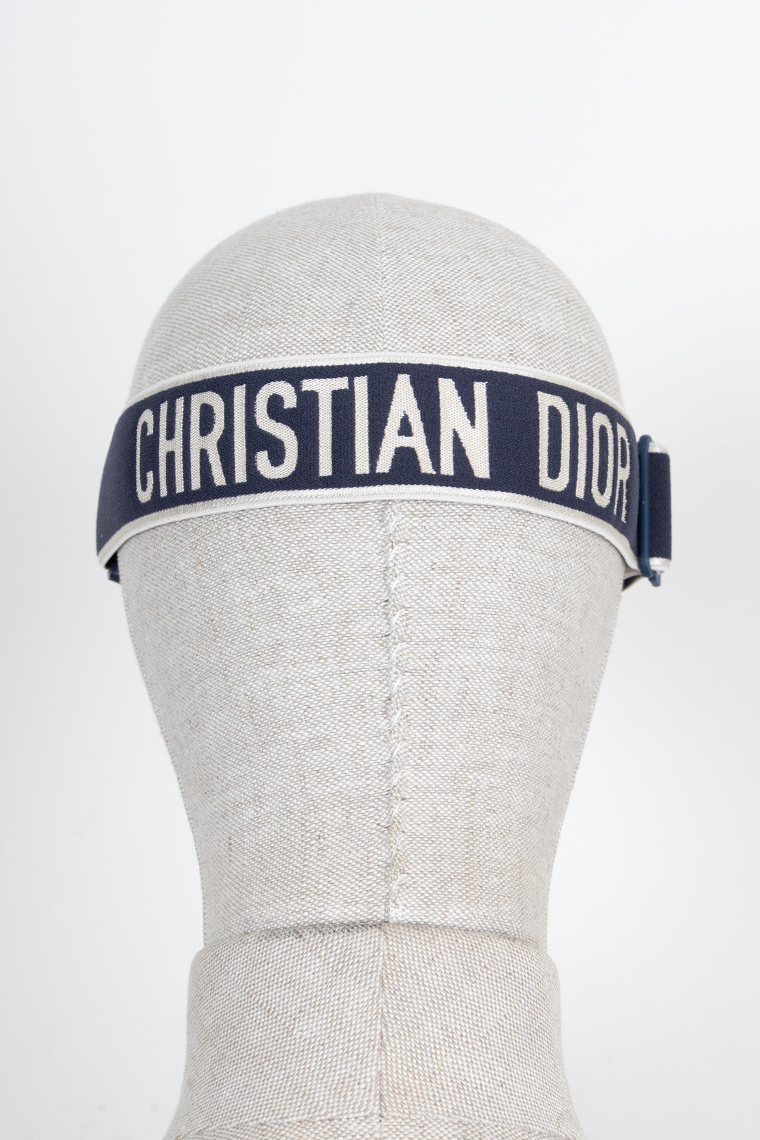CHRISTIAN DIOR Toile de Jouy DiorClub Visor Cap Navy V1U