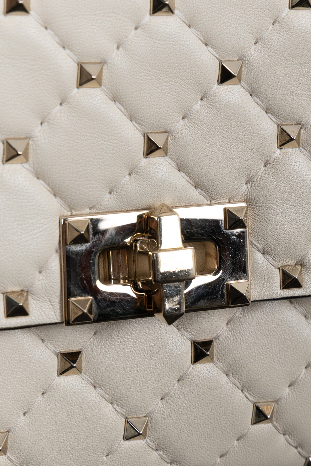 VALENTINO Rockstud Spike WOC Ivoire