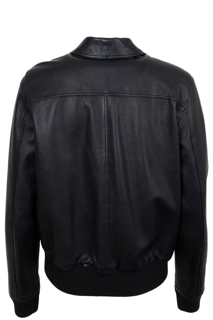 SAINT LAURENT 2020 Zip Leather Jacket Black