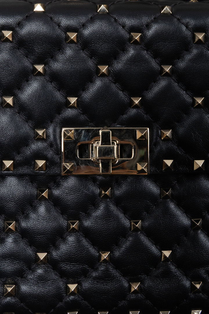 VALENTINO Rockstud Spike Bag Black