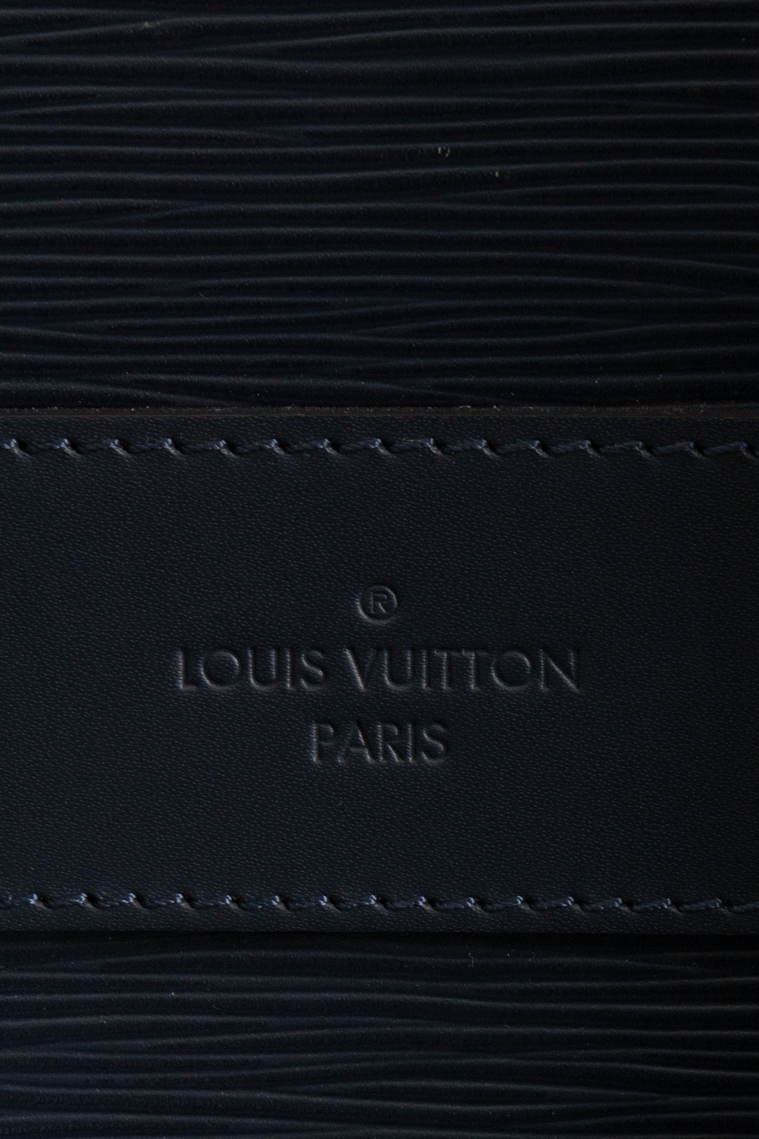 LOUIS VUITTON Epi Brooks Briefcase Navy
