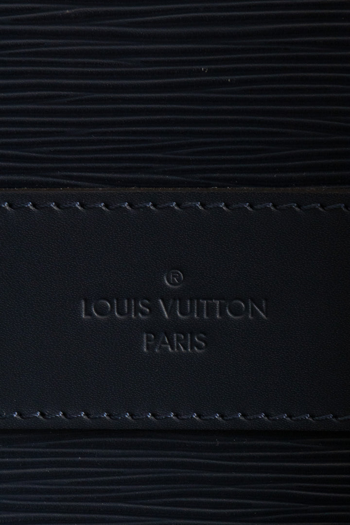 LOUIS VUITTON Epi Brooks Briefcase Navy