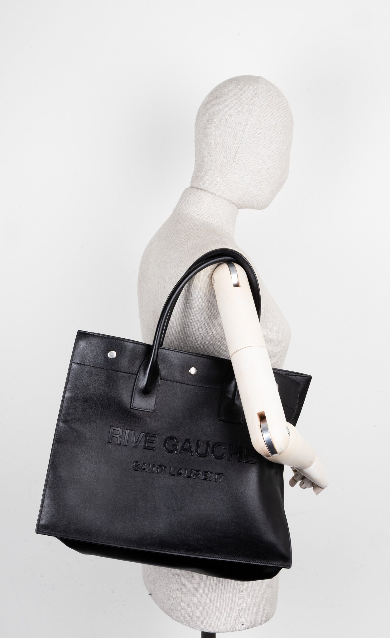 SAINT LAURENT Rive Gauche Tote Bag – REAWAKE