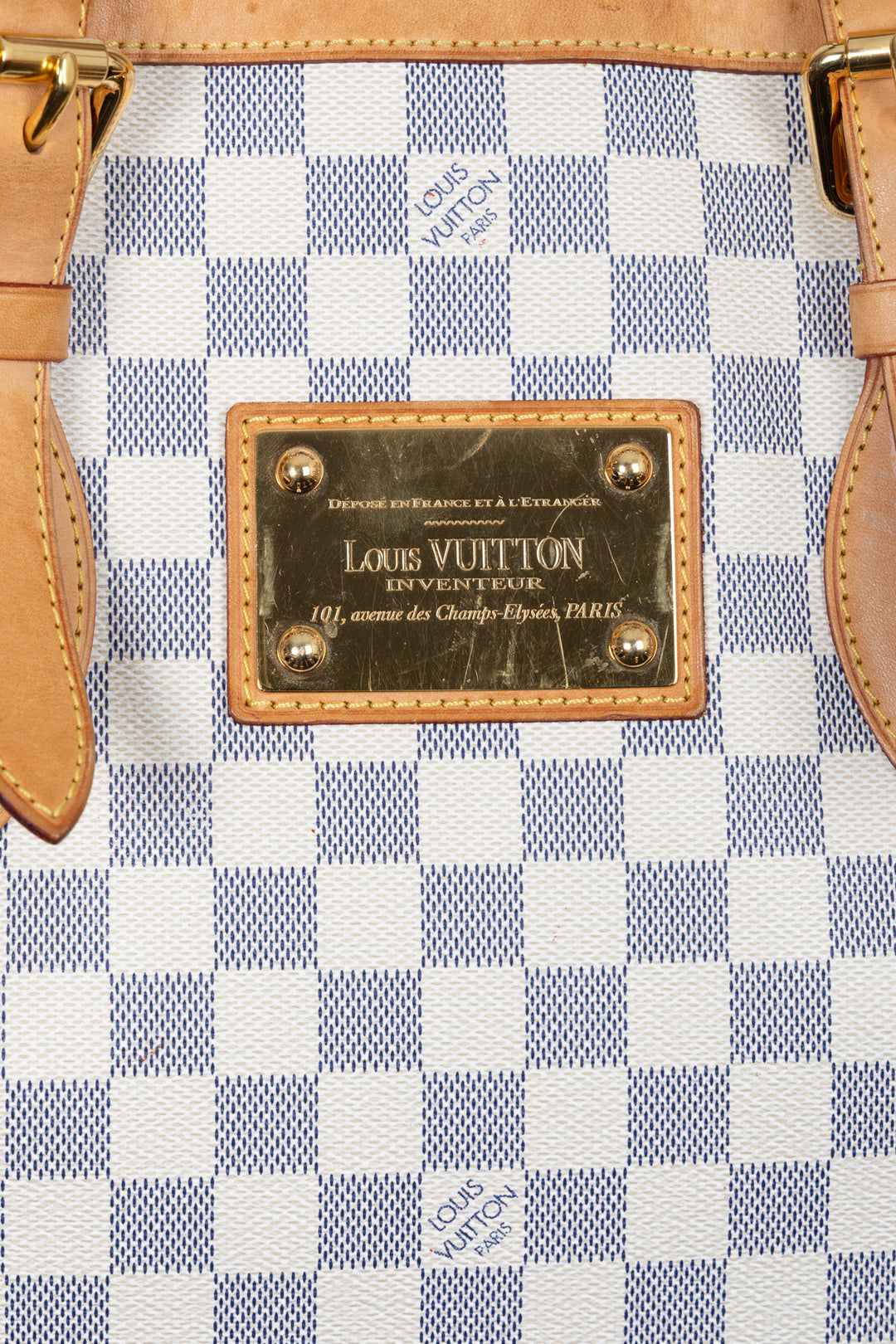 LOUIS VUITTON Hampstead MM Damier Azur