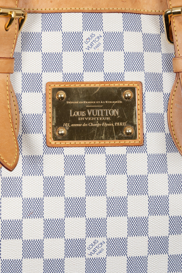 LOUIS VUITTON Hampstead MM Damier Azur