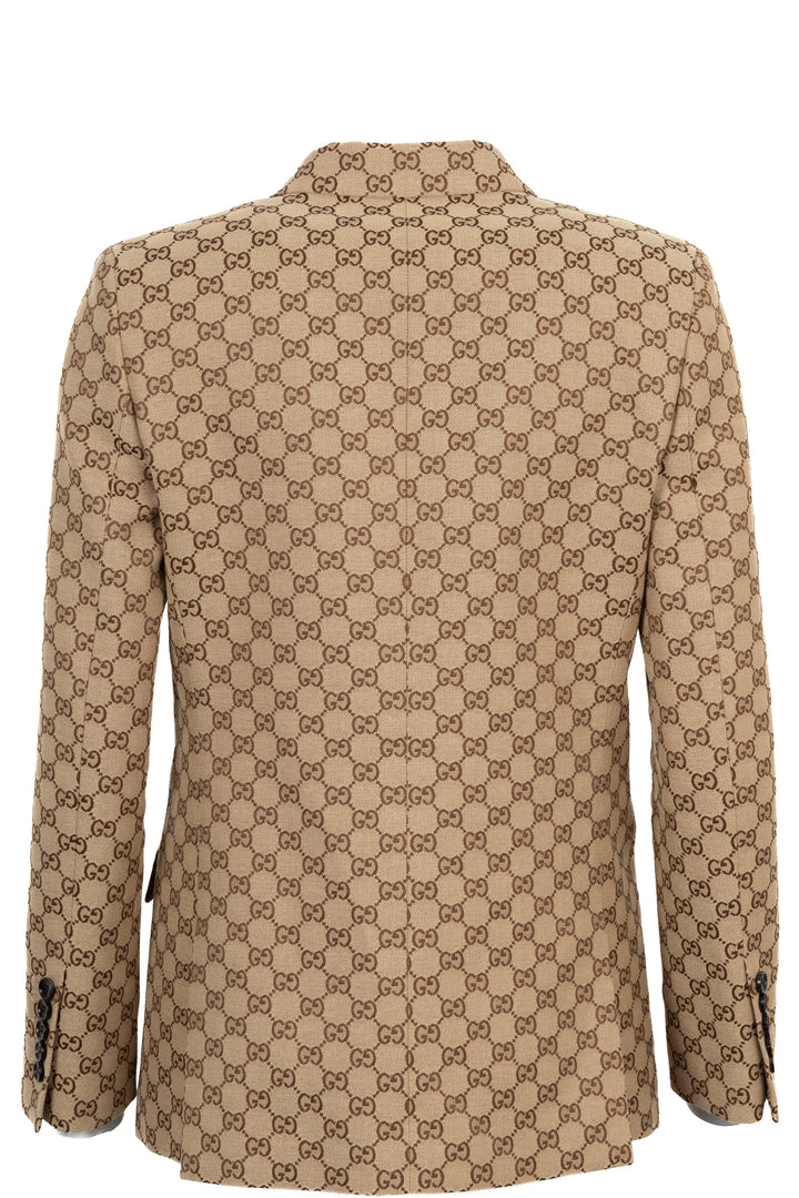 Veste blazer GG GUCCI toile beige