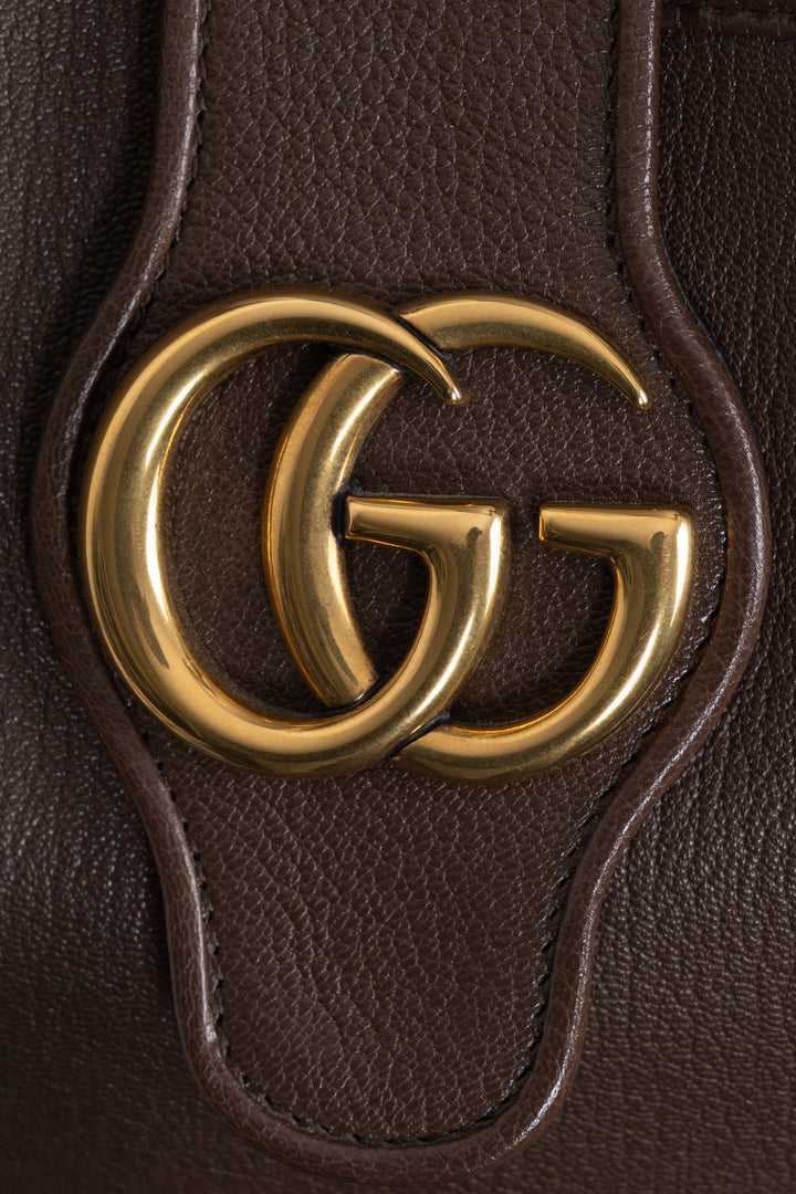 GUCCI Aphrodite Hobo Bag Brown