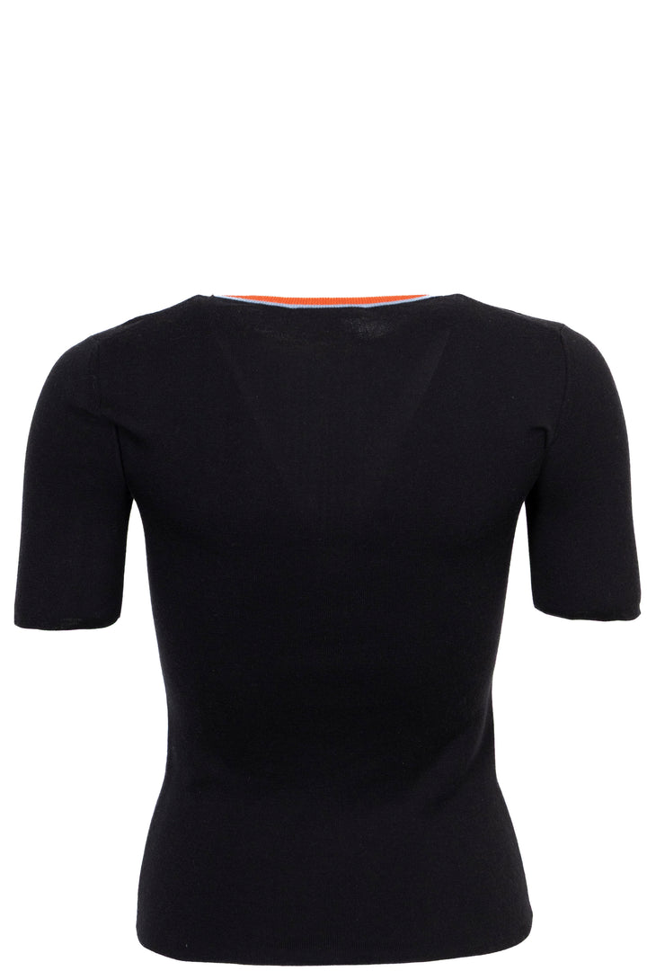 LOUIS VUITTON Embellished T-shirt White Gold